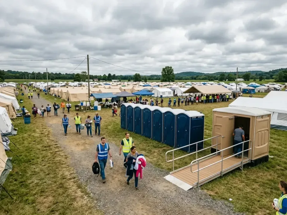 disaster-relief-camp-restrooms-010 — frequently asked questions, Dumpster & Portable Bathrooms Rental in Sutherlin, OR